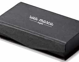 Case de papel kraft para pen drive