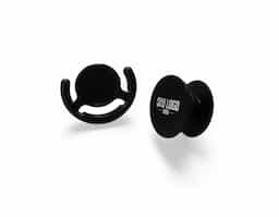 Suporte plástico para celular.