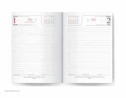 Agenda diária 2024 de couro sintético com suporte para caneta. Contém fita de cetim marca página, dados pessoais, calendário de 2023 à 2025, mapa do Brasil, mapa global, índice telefônico e planejamento. Não acompanha caneta.