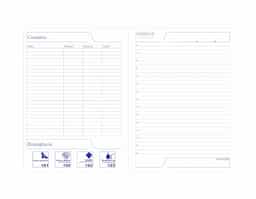 Caderno negócios grande metalizado