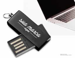 Pen Drive UDP mini com 8GB em alumínio