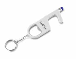 Chaveiro plástico antibacteriano touch