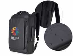 Mochila confeccionada em Couro Sintético com compartimento para notebook até 15,6 polegadas. Contém Dois compartimentos grandes sendo um com divisórias para documentos, eletrônicos e caneta, e um com divisória para Notebook até 15,6 polegadas.
