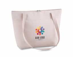 Bolsa térmica conservadora, capacidade 6,5 litros, nylon 420 e detalhe em couro sintético com alça de ombro