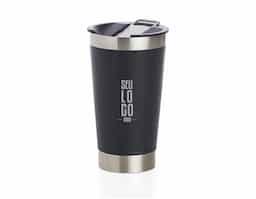 Copo Térmico Inox 500ml com tampa e abridor. 