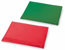 Sacola dobrável em poliéster 190T Aberto: 485 x 420 mm