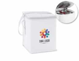 Bolsa térmica em 600D com capacidade até 4 litros. 150 x 190 x 150 mm
