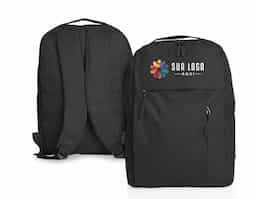  Mochila confeccionada em nylon com compartimento para notebook até 15,6 polegadas.