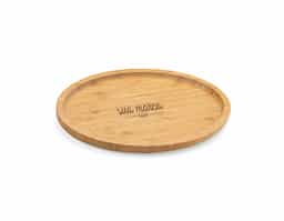 Petisqueira de bambu oval 28,5 x 20,5