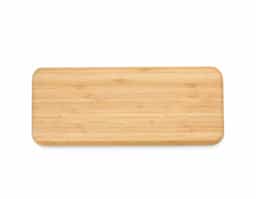 Petisqueira de bambu retangular 36 x 15