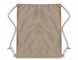 Sacola/Mochila confeccionada em resistente poliéster 600D, com elegante detalhe em cortiça que agrega um toque moderno e sofisticado ao design. Possui alça dupla para uso nas costas, proporcionando mais conforto e praticidade no transporte, além de bolso frontal para melhor organização de pequenos itens. Um brinde corporativo versátil, funcional e ideal para o dia a dia, eventos e ações promocionais.