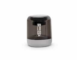 Caixa de som multimídia com luzes led. Operante nos modos bluetooth, rádio FM e cartão TF (MicroSD). Acompanha cabo USB.