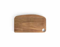 Tábua de queijos em madeira de acácia, proveniente de gestão florestal sustentável, com pega. Incluso 2 utensílios em madeira de acácia e aço inox: uma faca e um garfo, tendo uma ranhura com magnetismo para prender os talheres. Conjugue esta tábua com a Haven II - 54289 - para completar o conjunto. Fornecido em caixa presente em papel kraft reciclado. Certificação EU Food Grade. A cor e o resultado da impressão nos materiais naturais pode variar entre produtos. 363 x 181 x 15 mm