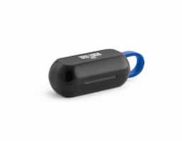Fone de ouvido wireless stereo em ABS com transmissão sem fios BT v5.0 e autonomia aproximada de 3 horas. O estojo de carregamento, com uma bateria 250 mAh, é também em ABS e contém uma presilha em silicone que permite transportar e carregar os fones de forma fácil e cómoda. Produto com cabo de carregamento micro USB incluso. Fornecido em caixa de presente. 77 x 36 x 30 mm