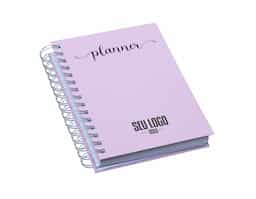 Planner anual em percalux com calendários mensais e semanais. Não possui datas fixas. Além dos calendários o planner contém páginas de identificação, roda da vida, datas importantes, senhas e acessos, contatos, metas anuais, planejamento anual, livros para ler, filmes para ver, minhas séries, controle financeiro, metas financeiras, despesas previstas, contas parceladas, saúde financeira, cuidados com a saúde, meu ano em pixel, e uma parte especial pets para registrar as informações, cuidados, compromissos, cronograma alimentar, vermífugos e vacinas.