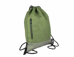 Esta sacola/mochila é feita de tecido poliéster 210D com revestimento em PU, garantindo durabilidade e resistência. Com design versátil, pode ser usada tanto como mochila quanto como sacola, adaptando-se a diversas situações. Seu material leve e fácil de limpar a torna uma opção prática para o dia a dia, ideal para transportar objetos com conforto e estilo.