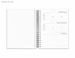 Agenda Wire-o com Capa Prime preta, decorada com uma estampa motivacional. Modelo diário 2025, oferece páginas datadas para organização de tarefas e compromissos. Possui encadernação resistente e design compacto, ideal para uso pessoal ou profissional.