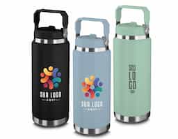 Mantenha as bebidas na temperatura ideal com a garrafa térmica de 900ml em aço inox, feita para quem leva a hidratação a sério! Com parede dupla que conserva a temperatura por muito mais tempo, ela oferece a praticidade do bico flip + canudo, para que você se refresque a qualquer momento, com ainda mais praticidade e conforto. A tampa é rosqueável, têm alça em plástico tornando o transporte mais fácil e seguro, enquanto o anel de silicone garante uma vedação completa, evitando vazamentos e preservando o sabor de cada gole.