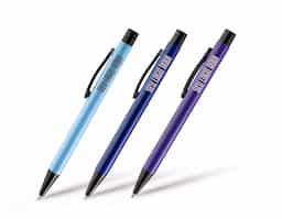 Para anotar cada detalhe com elegância, conheça a união da sofisticação com a praticidade em um design impecável. Com acabamento vibrante e de diversas cores, possui acionamento por clique, conta com carga esferográfica azul de 1.0mm, que garante uma escrita macia, fluída e precisa. Perfeita para quem valoriza estilo e funcionalidade em cada movimento!