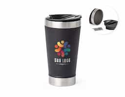 Copo térmico inox 500ml com tampa e abridor, ideal para manter sua bebida na temperatura certa por mais tempo. Possui acabamento levemente texturizado para melhor aderência e conforto ao segurar. A tampa é livre de BPA, garantindo mais segurança para o consumo. Design moderno e prático, perfeito para uso diário, viagens e passeios. Resistente e fácil de limpar, sendo um excelente companheiro para qualquer ocasião