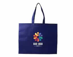 Sacola de TNT com costura termo selada, resistente e leve, ideal para o dia a dia. Seu material reutilizável e ecológico contribui para a redução do uso de plásticos, tornando-a uma excelente opção sustentável. Perfeita para eventos, feiras e compras, possui design versátil e pode ser personalizada. Prática e durável, oferece excelente custo-benefício para quem busca funcionalidade e consciência ambiental