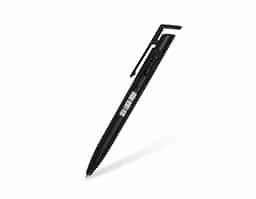 Caneta plástica com carga esferográfica azul de 1.0mm, proporcionando escrita suave e uniforme. Possui acionamento por clique, garantindo praticidade e agilidade no uso diário. Leve e ergonômica, oferece conforto mesmo em longos períodos de escrita. Seu design moderno e funcional a torna ideal para anotações, estudos e trabalho. Perfeita para uso pessoal ou como brinde promocional.