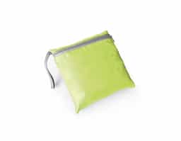 Sacola esportiva dobrável em 210D ripstop com bolso frontal. Fornecida desdobrada. Capacidade até 17 L. ø240 x 410 mm | Dobrado: 160 x 160 mm