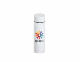 Garrafa Térmica em Inox 320ml Garrafa térmica compacta e elegante, fabricada em aço inoxidável 304 de alta qualidade, com capacidade de 320ml. Possui tampa rosqueável que garante vedação eficiente, ideal para manter suas bebidas quentes ou frias por mais tempo. Perfeita para uso diário, no escritório ou em viagens.