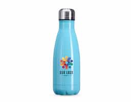 Garrafa de inox com capacidade de 540ml, ideal para o dia a dia. Possui acabamento brilhante e tampa rosqueável, combinando simplicidade e elegância para acompanhar a rotina com praticidade.