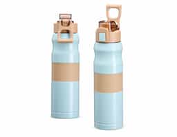 A squeeze térmica que vai te acompanhar em todos os momentos! Com 550ml de capacidade, ela é feita em inox SUS 304, trazendo resistência e praticidade para o dia a dia. A tampa rosqueável plástica com trava garante aquele toque de segurança, e a alça flexível facilita o transporte para qualquer lugar. Além disso, conta com um detalhe emborrachado removível, oferecendo uma pegada firme. Leve, prática e cheia de estilo para uma hidratação com muito mais conforto!