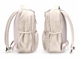Mochila de design ágil, feita em poliéster impermeável e pronta para encarar qualquer rotina. Com capacidade máxima de 18 litros, o compartimento interno traz uma divisória ideal para guardar notebooks de até 15,6 polegadas. Além disso, conta com três bolsos frontais em diferentes tamanhos e outros dois, posicionados nas laterais, com elástico. As alças e região das costas possuem revestimento em espuma respirável para maior conforto durante o uso.