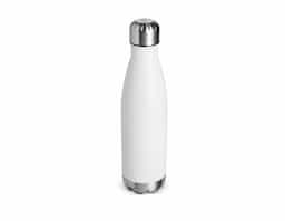 Garrafa térmica em inox com tampa rosqueável, pintura em spray e capacidade para até 500ml. Possui estrutura de parede dupla e vedação a vácuo, o que permite conservar a temperatura de líquidos por mais tempo.

Observação: As garrafas nos tons de azul apresentam acabamento acetinado, enquanto as demais cores possuem um acabamento mais opaco.