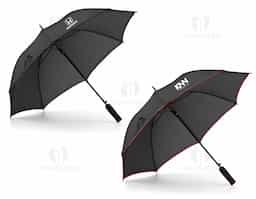 Guarda chuva. poliéster 190T. pega em eva. abertura automática