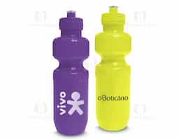 Squeeze de 750 ml, com certeza um brinde promocional prático e eficaz para eventos esportivos, escolas, academia e para colaboradores.