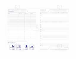 Caderno negócios grande metalizado