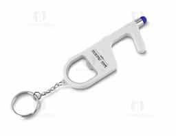 Chaveiro plástico antibacteriano touch