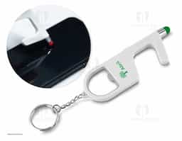 Chaveiro plástico antibacteriano touch