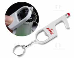 Chaveiro plástico antibacteriano touch