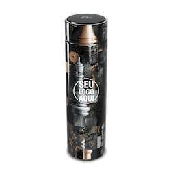 Garrafa térmica em aço inox com parede dupla 450ml com infusor,
Display LED com termômetro digital na tampa para indicar a temperatura do líquido,
Conserva líquido quente por até 5 horas e líquido frio até 7 horas