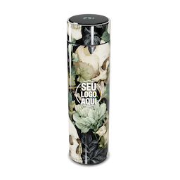 Garrafa térmica em aço inox com parede dupla 450ml com infusor,
Display LED com termômetro digital na tampa para indicar a temperatura do líquido,
Conserva líquido quente por até 5 horas e líquido frio até 7 horas