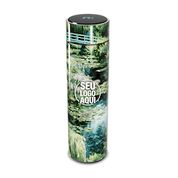 Garrafa térmica em aço inox com parede dupla 450ml com infusor,
Display LED com termômetro digital na tampa para indicar a temperatura do líquido,
Conserva líquido quente por até 5 horas e líquido frio até 7 horas