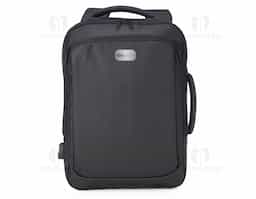 Mochila confeccionada em Couro Sintético com compartimento para notebook até 15,6 polegadas. Contém Dois compartimentos grandes sendo um com divisórias para documentos, eletrônicos e caneta, e um com divisória para Notebook até 15,6 polegadas.