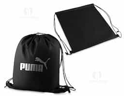 Sacola Mochila em tecido tipo Nylon 210gr resinado em fio 100% polyester