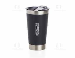 Copo Térmico Inox 500ml com tampa e abridor. 