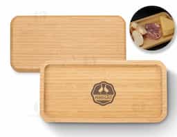 Petisqueira de bambu retangular 30 x 15