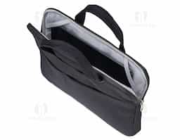 Pasta executiva para Tablet e Laptop de 13 polegadas a prova d’água. Confeccionada em poliéster a pasta tem o compartimento principal com o interior aveludado para maior proteção do notebook, além de 6 compartimentos externos e uma alça para encaixe em mala de viagem