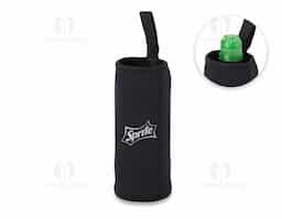 Porta copo ou garrafa em neoprene isotérmico.