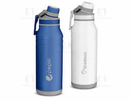 Garrafa térmica em aço inox com parede dupla isolada a vácuo,com capacidade de até 1,5l com acabamento na parte externa em tinta pó. Além de garantir a temperatura ideal do líquido por horas, é muito fácil de ser transportada por sua alça flexivel que torna o uso desse potente recipiente muito mais simples. Tampa rosqueável e anel de silicone para vedação na tampa. 