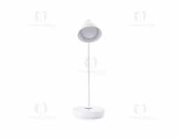 Luminária articulável em led recarregável e funcionamento touch, material plástico. Contém três estágios de iluminação com regulagem de intensidade touch: luz fria (branca), luz quente (amarela) e luz mista (branca e amarela). Base com botão para ligar e desligar. Acompanha uma bateria de lítio e cabo USB para carregamento.Aberto 40 cm