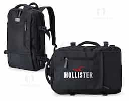 Mochila de nylon 20 litros com quatro compartimentos, sendo o principal com bolso para notebook 15,6 e tablet 12,4. Com divisórias internas para acessórios e porta chave, a mochila possui adaptador USB externo, alça para encaixe em malas de viagem, alças de compensação, duas alças de mãos, área costada com revestimento espumado e alças para as costas com faixas refletivas e revestimento espumado 44x28x17